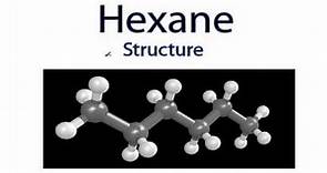 Hexane Structure (C6H14)