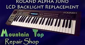 Roland Alpha Juno Backlight Replacement - Vintage Synthesizer Series - MTRS