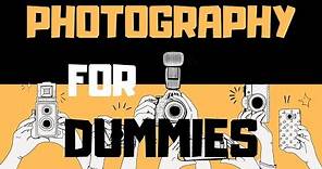Digital Photography for Dummies Introduction