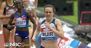 2019 Diamond League: Laura Muir wins women's 1500m in London | NBC Sports