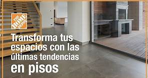 Conoce las nuevas tendencias pisos | Pisos | The Home Depot Mx