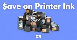 How to Save Money on Printer Ink | Consumer Reports