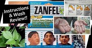 Zanfel Poison Ivy Treatment: Directions & Wash Review!! Treating Poising Ivy!!
