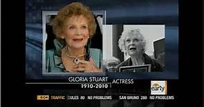 Gloria Stuart: News Report of Her Death - September 26, 2010