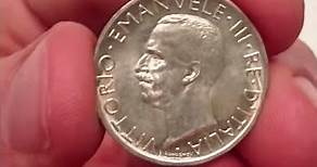 5 lire 1927 Vittorio Emanuele III