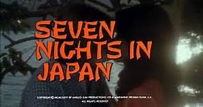 Seven Nights in Japan 1976