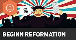 Die Reformation - Zusammenfassung Abitur: Beginn mit Luther & das Christentum