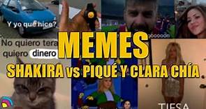 Memes de la nueva canción de Shakira donde humilla a Piqué y su novia