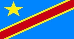 Bandera e Himno de República Democrática del Congo - Flag of Democratic Republic of The Congo