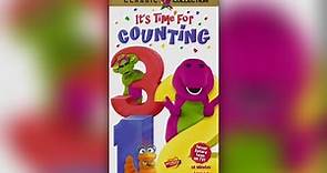 Barney: It's Time for Counting (1998) - 1998 VHS