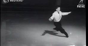 Skater Michael Carrington in training (1951)