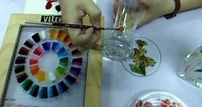牧莎DIY手藝教室-Glass Painting 玻璃彩繪
