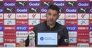 Roda de Premsa de Míchel Sánchez prèvia al ORIHUELA CF vs GIRONA FC de Copa del Rei | Girona FC