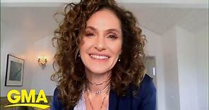 Amy Brenneman likes to take things from her TV shows