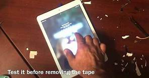 IPad screen replacement A1823 A1822 5th generation how to repair