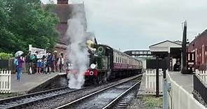South Eastern & Chatham Railway H-class No. 263 in action o0n the Bluebell Railway