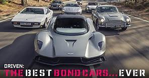 Driving the best Bond cars ever! | Top Gear