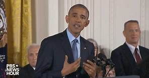 Watch President Obama's final Presidential Medal of Freedom ceremony