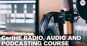 Learn Radio, Audio & Podcasting at Point Blank London