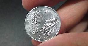 Moneta da 10 Lire "Spighe" della Repubblica Italiana
