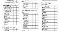 Boy Scout Quartermaster Inventory Checklist - Fill Online, Printable, Fillable, Blank | pdfFiller