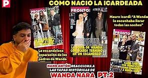 La historia de Wanda Nara: las tapas de Pronto que marcaron su vida