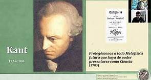 KANT Prolegómenos parte 1. Metafisica. Filosofía Moderna