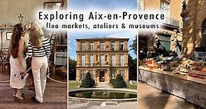 Exploring AIX-EN-PROVENCE: decor shopping, artist workshops & more! | XO, MaCenna Vlogs