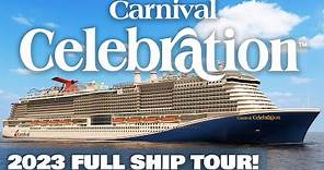 Carnival Celebration 2023 Full Cruise Ship Tour!