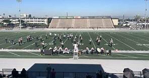 Fullerton Union High School - Marching Vand and Colotguard