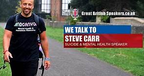 Stay Mentally Well! | We Talk To Steve Carr