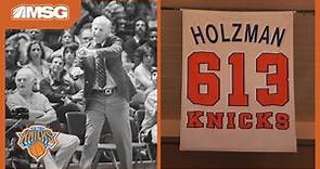 Coach Red Holzman Honored at MSG | New York Knicks
