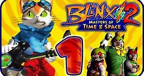 Blinx 2: Masters of Time & Space Walkthrough Part 1 (XBOX)