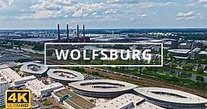 Wolfsburg , Germany 🇩🇪 | 4K Drone Footage (With Subtitles)