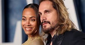 Zoe Saldana and Husband Marco Perego Wear Matching Black to Breakthrough Prize Awards