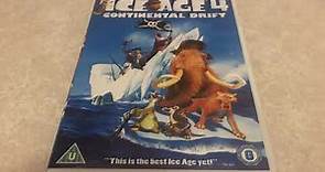 ice Age 4 Continental Drift (UK) DVD Unboxing