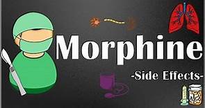 Morphine - Side Effects