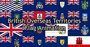 British Overseas Territories flag animation