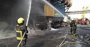 后里豐興鋼鐵廠爐渣車爆炸 2工人被千度爐渣燙傷送醫 - 社會 - 自由時報電子報