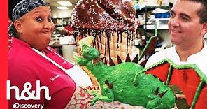 Los pasteles más grandes de la temporada | Cake Boss | Discovery H&H