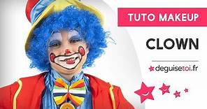 Tutoriel maquillage clown heureux - Deguisetoi.fr