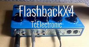 Como usar el pedal FLASHBACK X4 de Tc Electronic, Delay & Looper