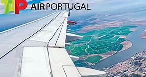 TAP Air Portugal A321 FULL FLIGHT 4K⁶⁰ - Lisbon to Frankfurt TP576
