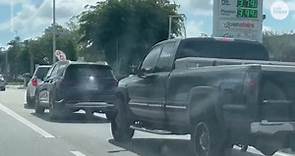 Long lines in South Florida as motorists experience gasoline shortage after flooding