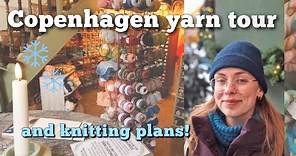 Copenhagen yarn shop tour and winter knitting plans! ❄️ cosy travel and craft podcast ☕️