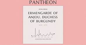Ermengarde of Anjou, Duchess of Burgundy Biography | Pantheon