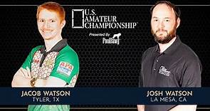 Jacob Watson VS Joshua Watson - 2023 U.S. Amateur Championship