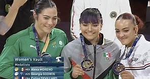 Alexa Moreno gana medalla de oro en la Copa del Mundo de Gimnasia Artística