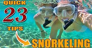 Snorkeling For Beginners | 23 Quick Tips on How to Snorkel