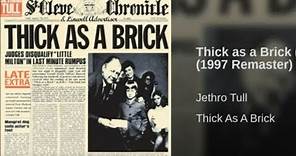 JETHRO TULL - THICK AS A BRICK (Pt.1&2) - FULL ALBUM [HD]
